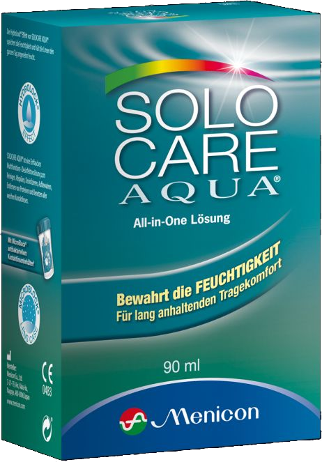Menicon Solocare Aqua Kontaktlinsenpflege 90 ml